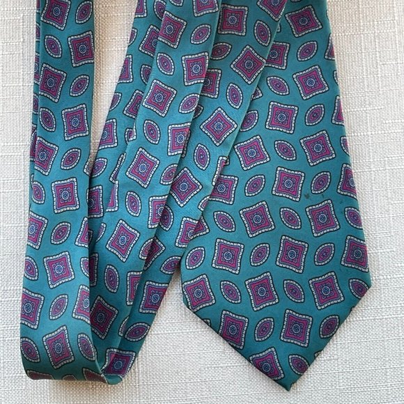 Oscar de la Renta Other - Oscar De La Renta Neckwear Men Tie Couture Collection 100% Silk Made in USA